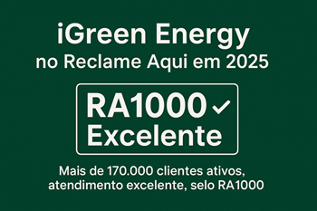 iGreen Energy no Reclame Aqui em 2025